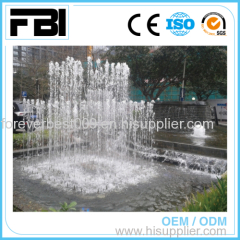 programmed controlled fountain/ colorful music dancing fountain with led lights