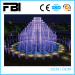 programmed controlled fountain/ colorful music dancing fountain with led lights