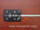 PC Waterproof Embossed Flexible Membrane Switch For Air Conditioner