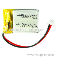 RC LiPo Battery Pack 3.7V 160mAh 15C RC LiPo Battery for RC Mini Airplane