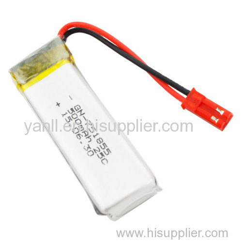 RC LiPo Battery Pack 3.7V 550mAh 15C Rechargeable LiPo Battery Pack