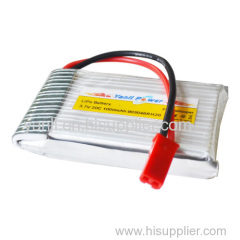 RC LiPo Battery Pack 3.7V 1000mAh 20C RC LiPo Battery for RC Mini Airplane