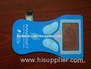 Blue Waterproof Custom Flexible Membrane Switch with Transparent LED window