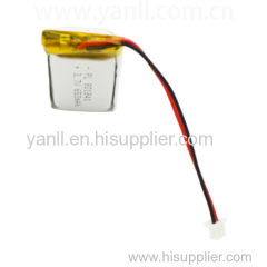 Rechargeable LiPo Battery Pack with PCM 3.7V 650mAh LiPo Battery Pack for Digital Products