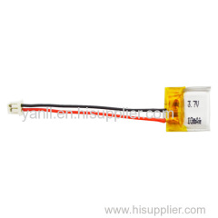 Rechargeable LiPo Battery Pack with PCM 3.7V 10mAh LiPo Battery Pack for Digital Products