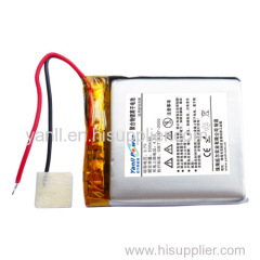 luetooth Speaker Battery 3.7V 500mAh Rechargeable LiPo Battery Pack for Digital Products