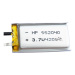 Rechargeable LiPo Battery 3.7V 420mAh LiPo Battery Pack for Digital Products