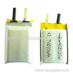 Rechargeable LiPo Battery Pack 3.7V 200mAh Digital Battery Pack