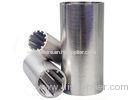 Filtering Slot stainless steel screen With High Pressure Resistance Q25 2mm 3 mm Support rod