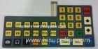 Silk Printed Keyboard Membrane Switch Keyboard 100M 250V DC