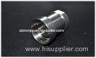 Military Industry CNC Aluminium Parts / RF Coax Connector With Roughness Ra 0.8a