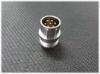 Milling & Turning Aerospace RF Connector CNC Aluminium Parts Chrome Plated