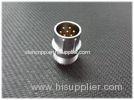 Milling & Turning Aerospace RF Connector CNC Aluminium Parts Chrome Plated