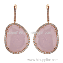 2015 Manli Fashion High Quality all-match Diamond Earrings