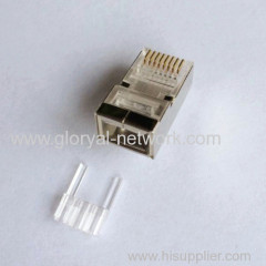 Cat.6 8p8c Modular plug with insert