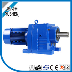 0.75kW R87/R97/R107 Ratio 93.38/170.02/203.16 B5 Flange R series of Helical Gear Motor