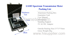 Spectrum Transmission Meter | Energy spectrum