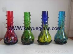 China manufactures soft glass smoking bongs 10inch