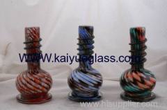 China manufactures soft glass smoking bongs 10inch