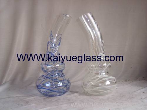 soft glass smoking water pipes and bongs 12inch