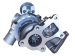 RHB31 turbocharger and its parts