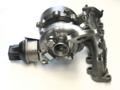 TDI turbocharger and its parts