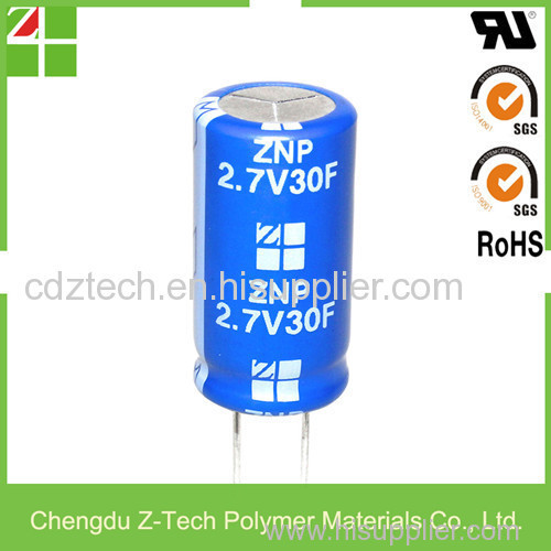 2.7v 30f Indoor host with super capacitor