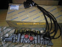 komatsu excavator pc300-6 solenoid valve group pc300-7 control valve