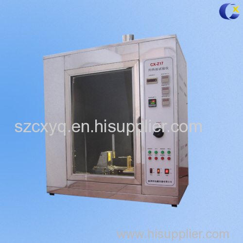 Laboratary equipment Glow Wire Tester Material Burning Test Chamber
