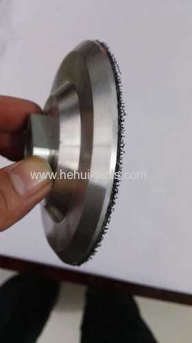 Backer pad for diamond polishing pad