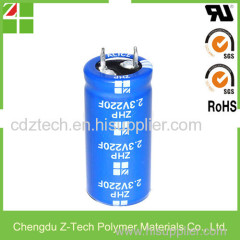 fast charge and discharge 2.7v 15f 220F double layer capacitor