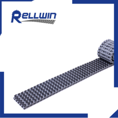 12.7'' pitch MQNB rubber top straight run modular conveyor belt