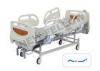 Powder - coated Steel Manual Double Crank standard hospital bed With ABS Guardrail