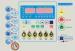 High Performance LED Membrane Switch panel sticker 190.02*133.47mm