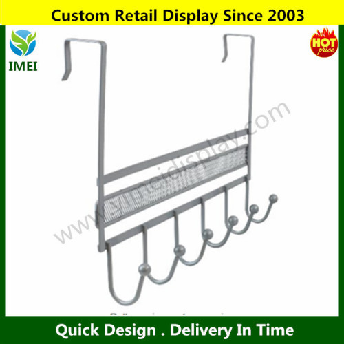 metal 6 Hook Organizer Rack