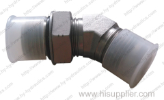 BSP MALE 60 SEAT/BSP MALE O RING hydraulic pipe adapter