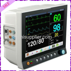 6-parameters Patient Monitor with ECG NIBP SpO2 TEMP RESP PR