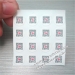 Custom Tamper Proof QR Code Stickers Printing