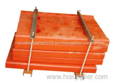 Jaw Crusher Toggle Plate for sale