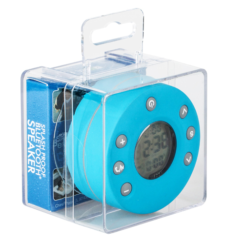 Waterproof Shower Bluetooth speaker with LCD Screen 