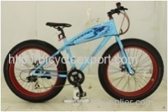 26" fat tire bicycle with aluminium alloy frame made in China