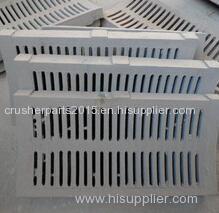 Wear Resistant Coal Machinery Parts Crusher Grate Plate