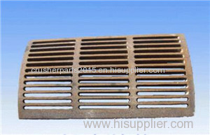 Grid plate Grate plate for hammer crusher impact crusher
