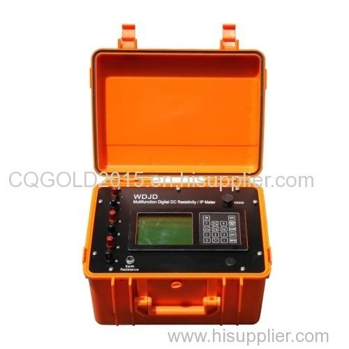 Digital DC Earth Resistivity Meter resistivity instrument water finder Mineral