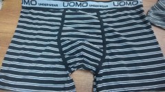 Cotton seamless man boxer