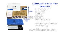 Glass Thickness Meter | Glass Thickness Gauge | Glass-Chek PRO | Low-E Detector | Digital Glass Thickness Meter