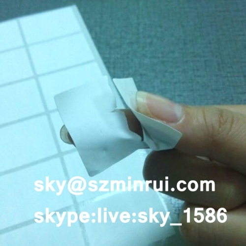 warranty void sticker/roll blank label sticker/roll blank label