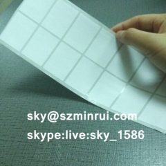 Wholesale Blank White Warranty Void Sticker Label Roll with Permanent Adhesive