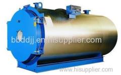 Oil gas fired boiler