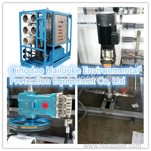 50L/H RO System Seawater Desalination Plant For Residential Area